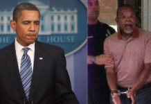 CAUGHT AND CAPTURED – “THE BIG COVER-UP” VIDEO THE GAME CHANGER collage of former President Obama and a person being arrested