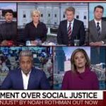 YOU DON’T HAVE TO BE A RACIST TO ENGAGE IN RACISM screen grab from an MSNBC program