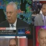 INTEGRATION DELUSION screen grab of a CNN interview