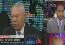 INTEGRATION DELUSION screen grab of a CNN interview